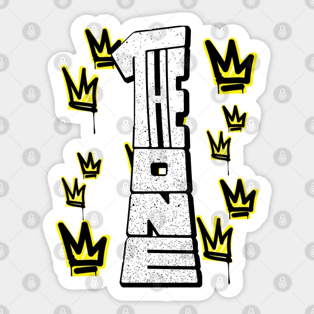 King Crown Dream Graphic Sticker by Dartees